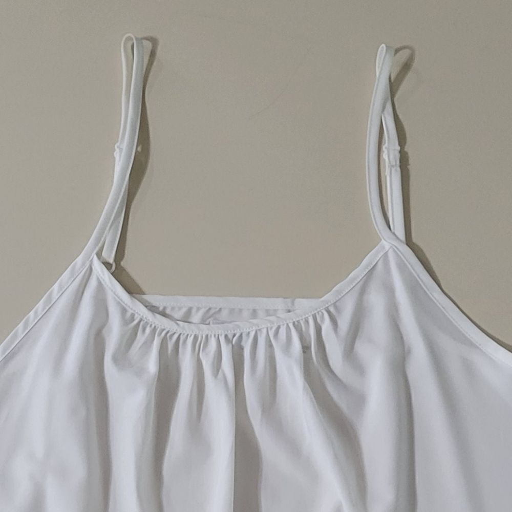Time and Tru White Camisole Tank Top - Picture 7 of 11